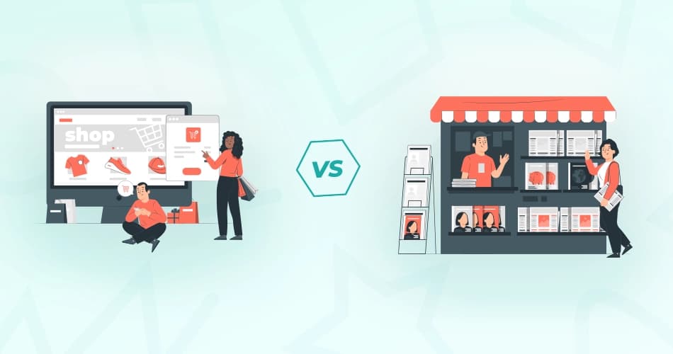 ecommerce vs retail