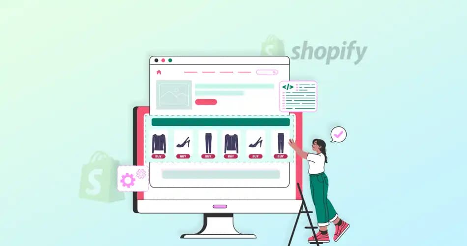 how to add sections to template on shopify