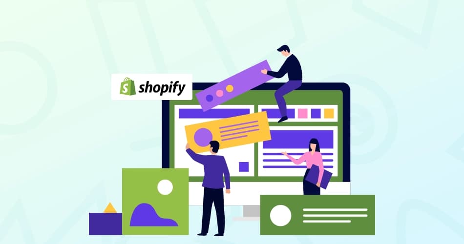 How can you change the theme on Shopify without losing content?